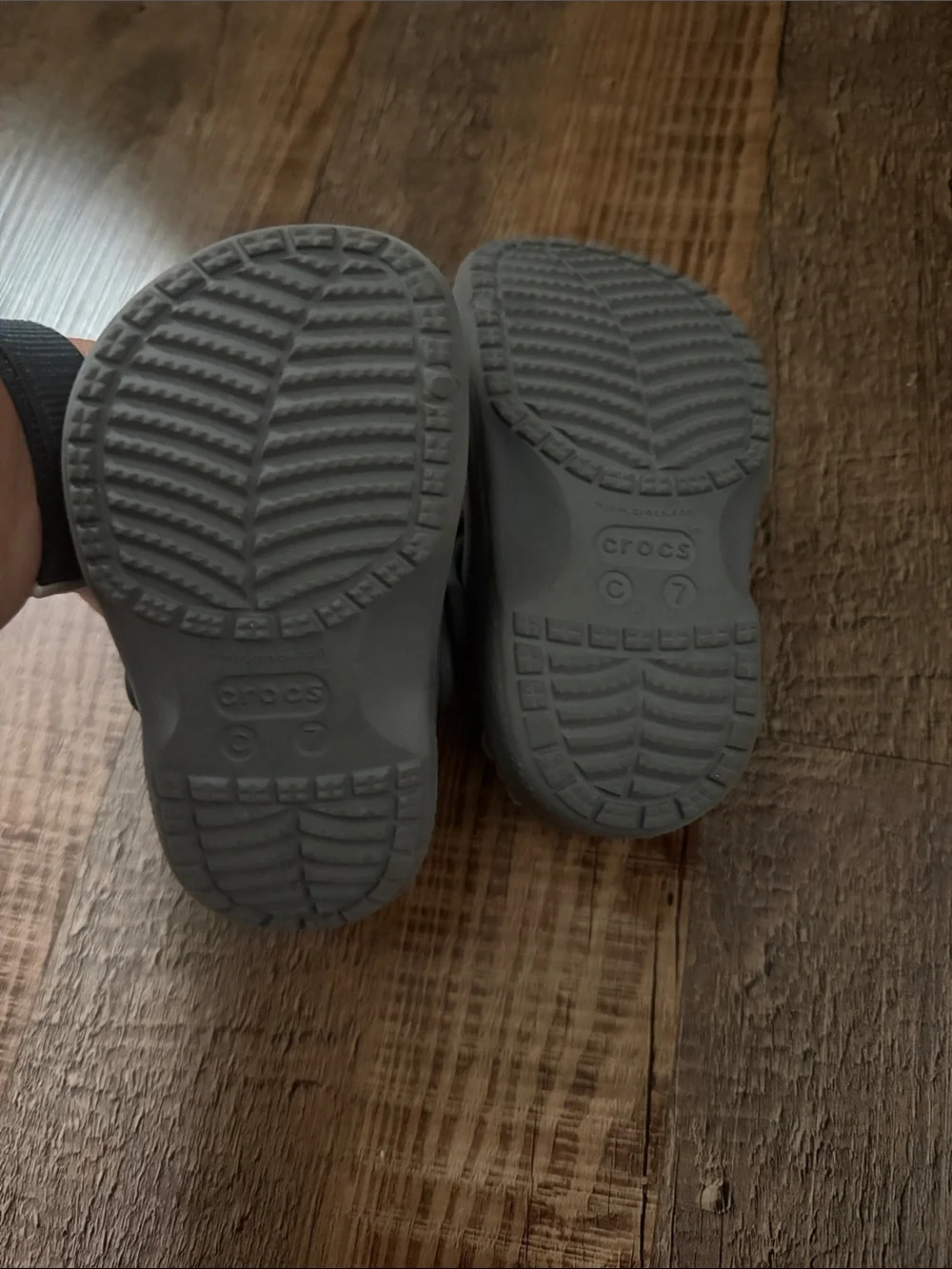 CROCS Kids Classic Fleece Lined - Gray